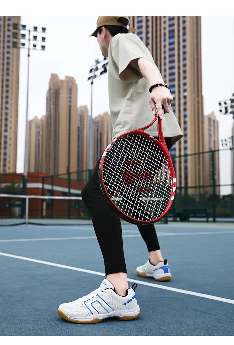 Scarpe Professionali Da Badminton Unisex Leggere Antiscivolo Per Campi Indoor Pickleball Tennis Da Tavolo E Pallavolo