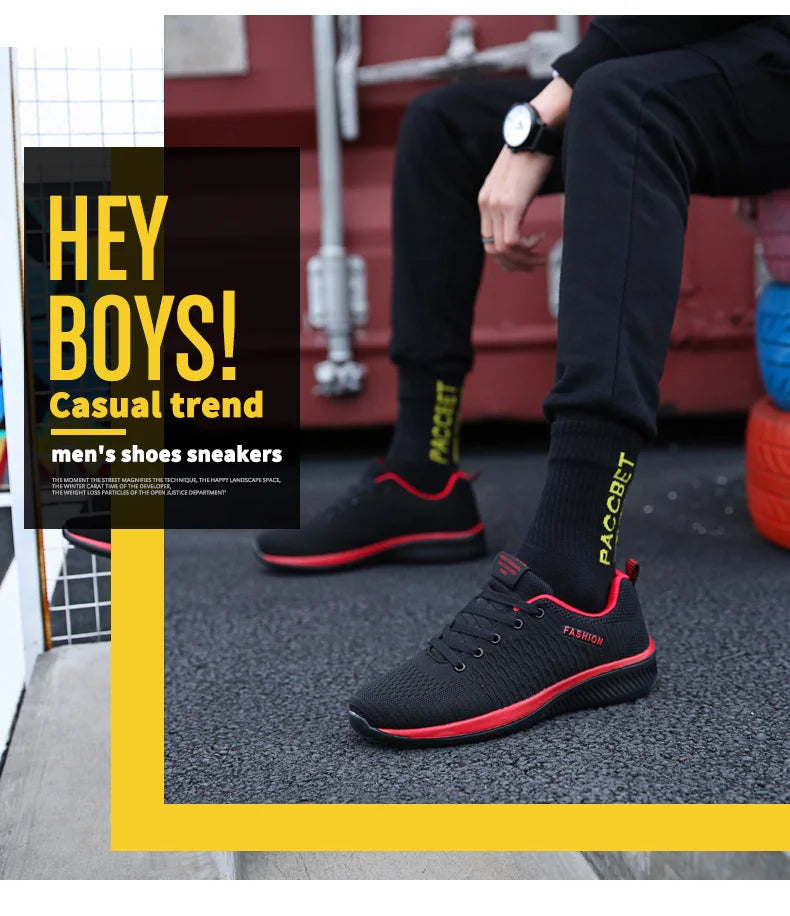 Scarpe Da Corsa Da Uomo Leggere Traspiranti Sneakers Sportive Per Jogging E Passeggio In Mesh Con Lacci Comode