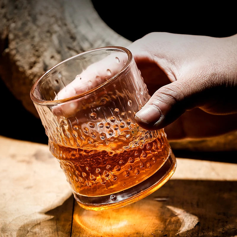 Bicchieri Da Whisky Ecologici E Durevoli Cocktailgeek Forma Rotonda In Vetro Trasparente Per Appassionati Di Whisky
