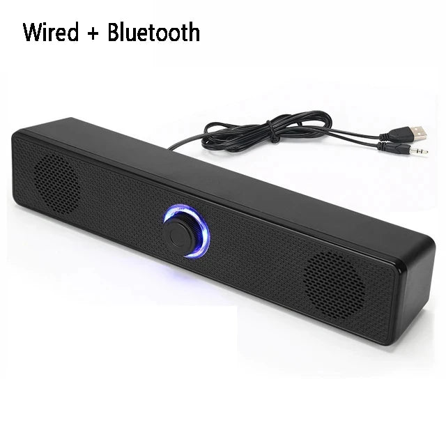 Soundbar Bluetooth Wireless Per Computer PC TV Laptop Desktop Altoparlante Portatile Musica Sistema Audio Caixa De Som