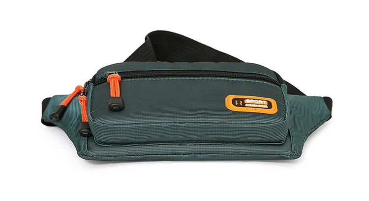 Marsupio da Uomo Impermeabile Unisex Borsa a Tracolla per Corsa e Attività Leggero e Resistente