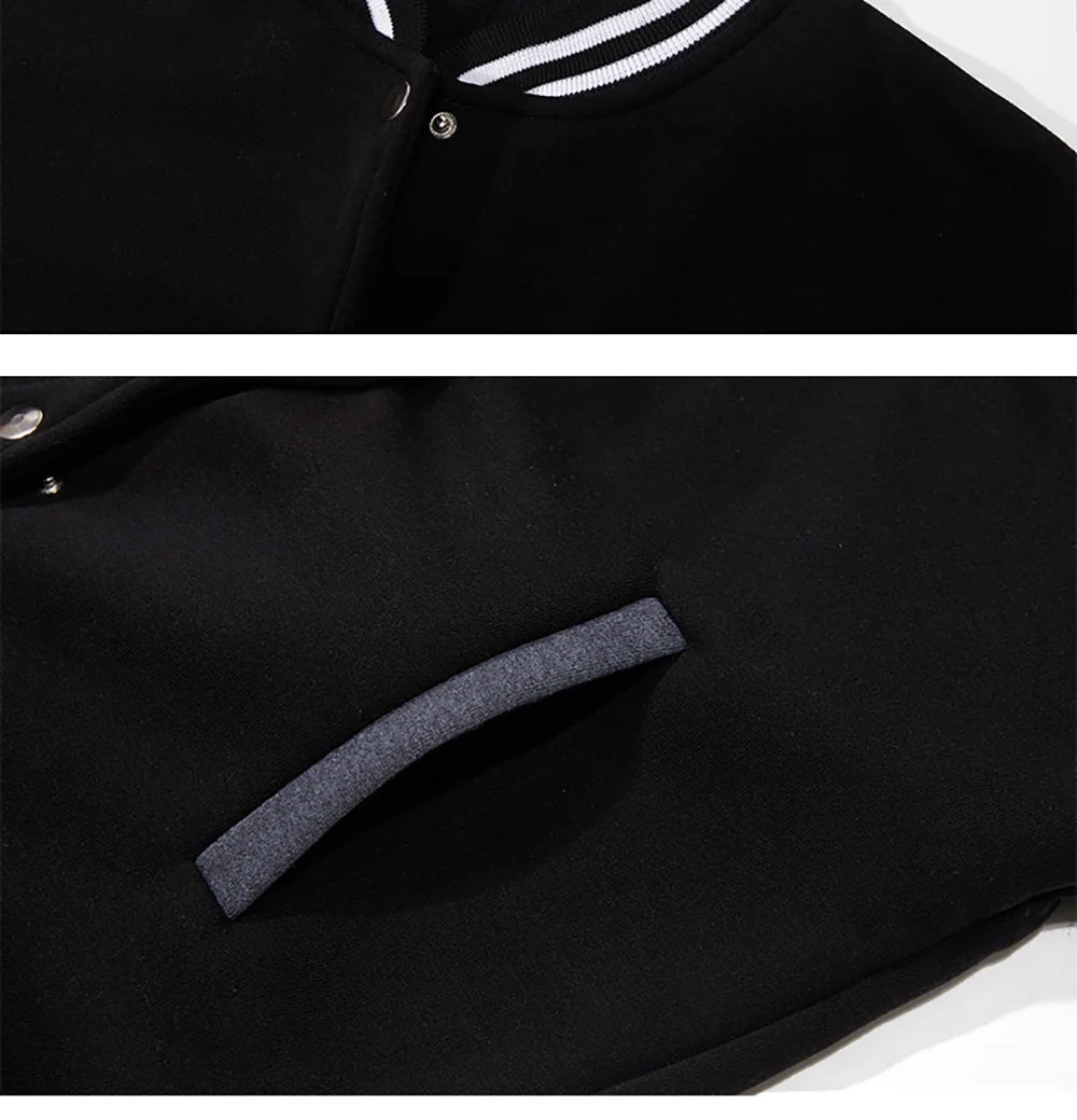 Giacche Baseball Uomo Stile Preppy Casual Brooklyn New York 1898 City Letter S 5XL High Street Tops