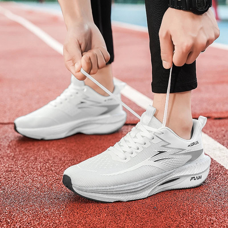 Scarpe Sportive Unisex Con Piastra In Carbonio Ammortizzanti Per Camminata Corsa Maratona Atletica Uomo Donna