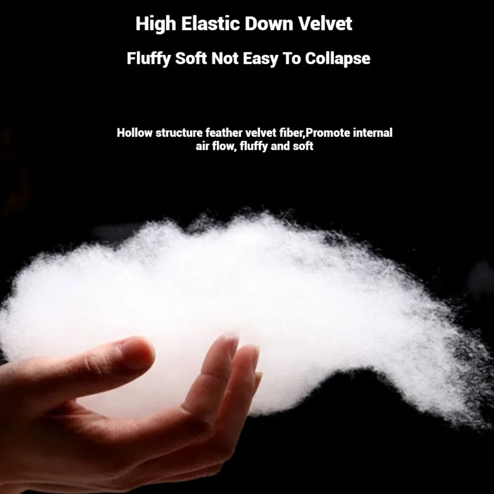 Cuscini comodi per dormire Cuscino per hotel a 5 stelle Cuscino tridimensionale morbido lavato bilaterale in tinta unita Cuscini per dormire