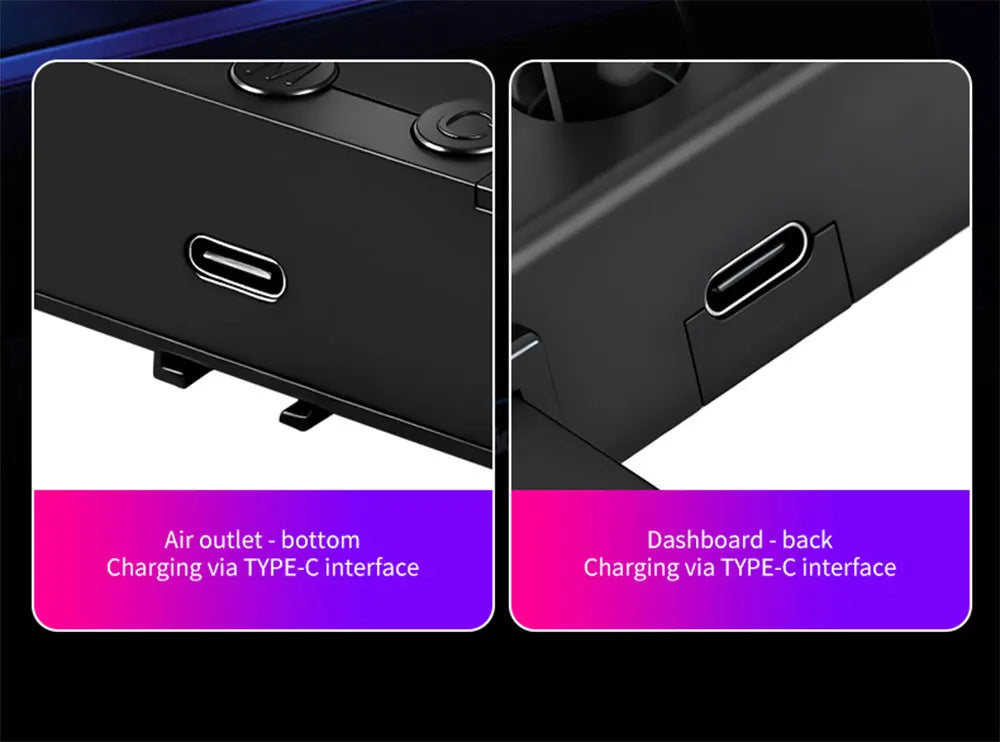 Luce Ambientale RGB Con Sensore Sonoro Striscia LED Sincronizzata Con La Musica Per Auto USB E Cruscotto