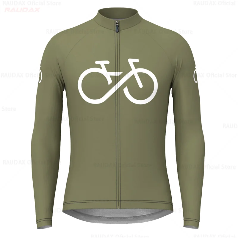 Maglia Da Ciclismo A Maniche Lunghe Uomo Traspirante MTB Mountain Bike 2025 Primavera Autunno Triathlon