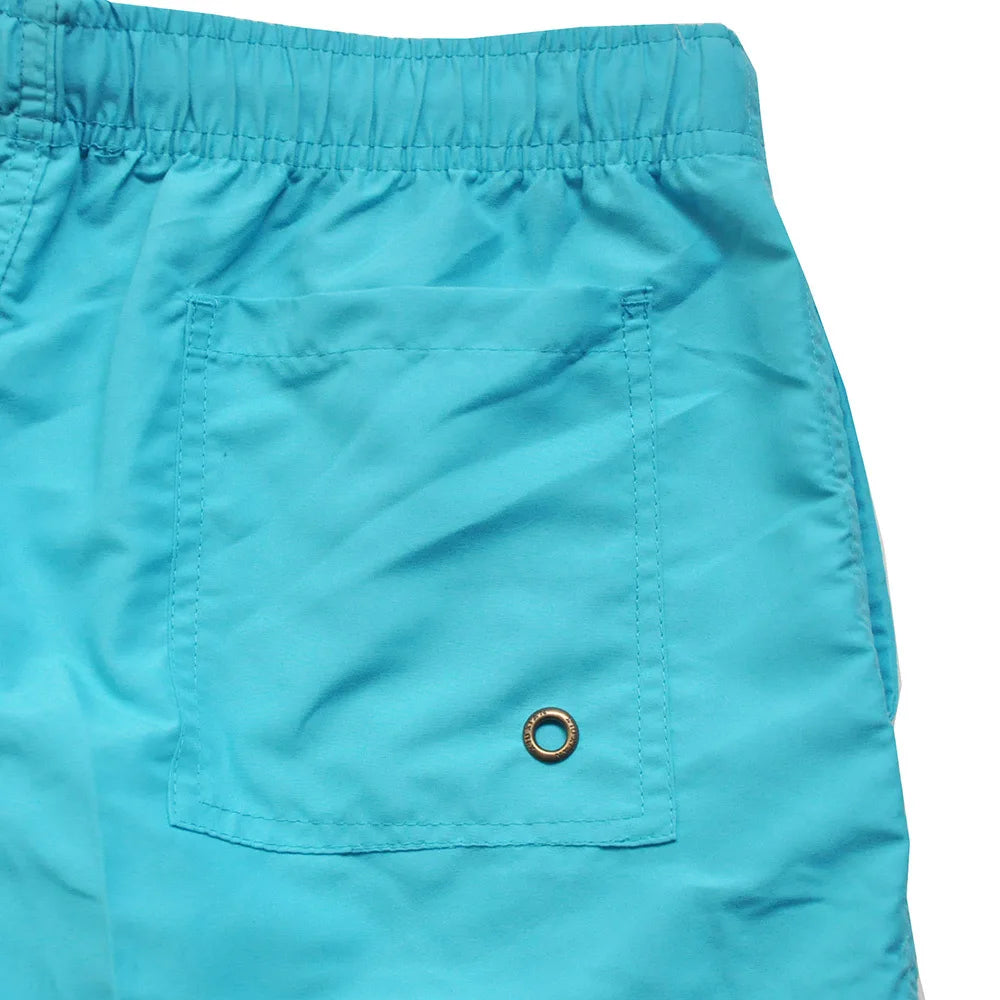 Pantaloncini da Bagno da Uomo da Surf ad Asciugatura Rapida Traspiranti con Coulisse e Tasche per Spiaggia Estiva