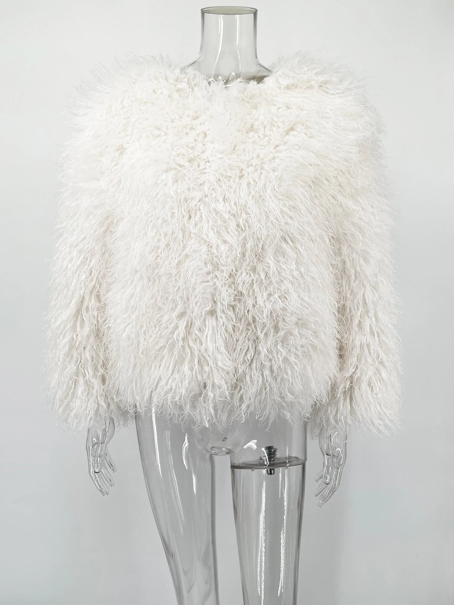 TARUXY Cappotto Di Pelliccia Sintetica Donna Inverno 2025 Caldo Design Lusso Street Style Giacca Breve
