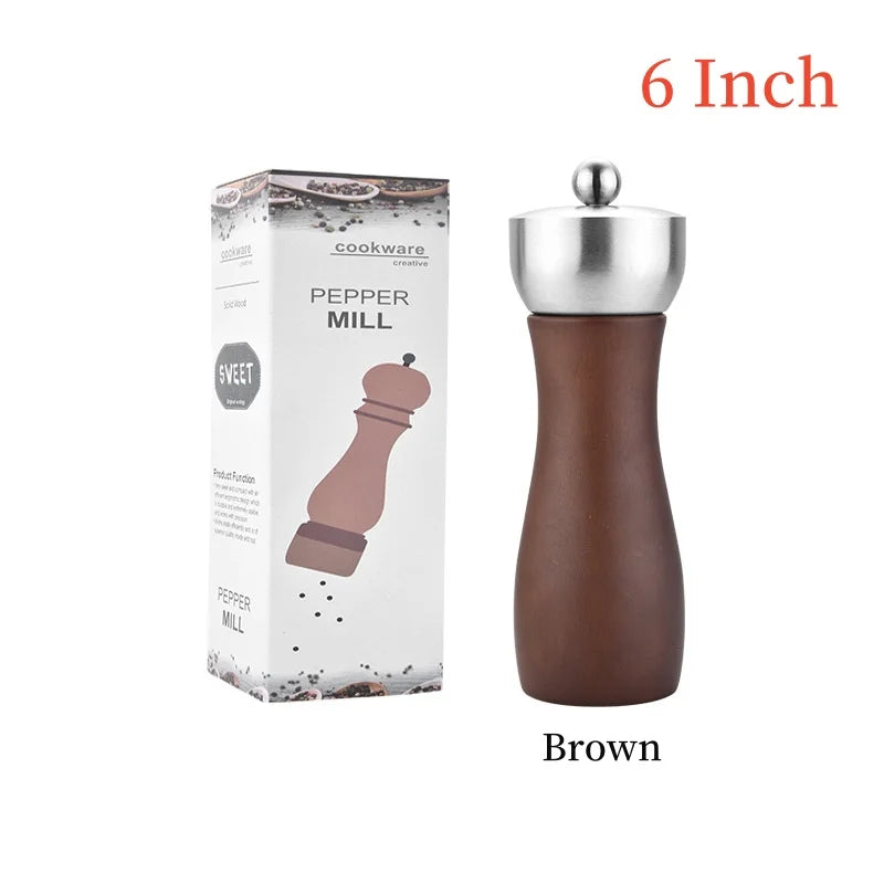 Set Di Macinapepe Manuale Per Sale E Pepe In Ceramica Regolabile Con Testa In Acciaio Inossidabile 304 Domestiche