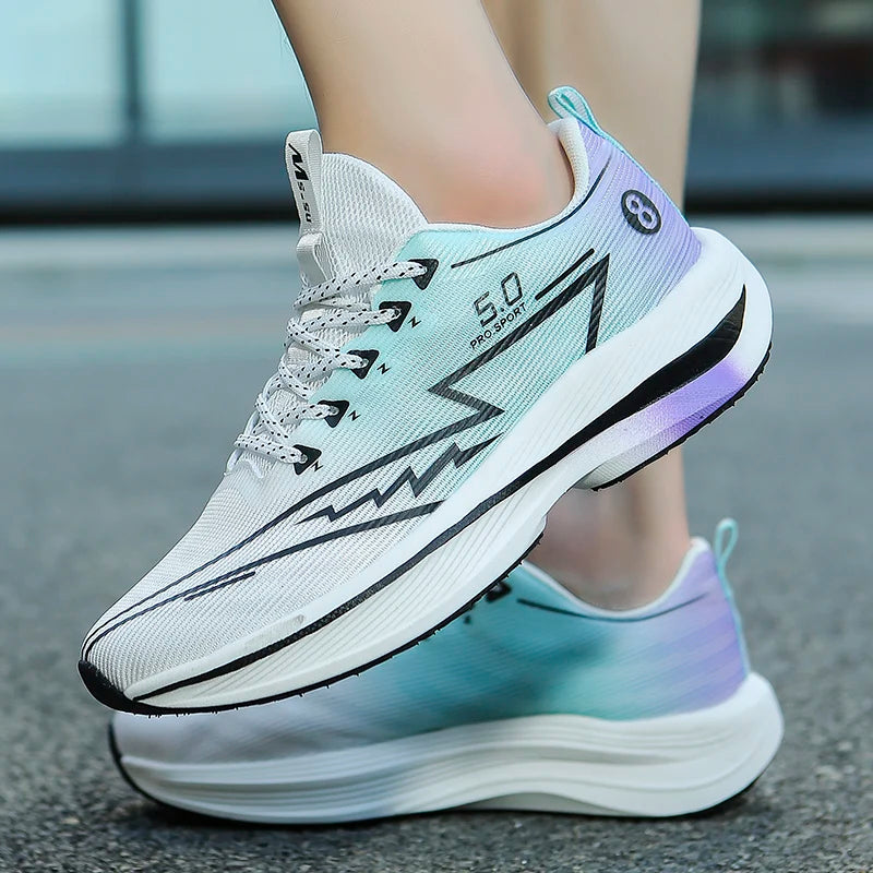 Scarpe Da Corsa Sportive Da Uomo Maratona Casual Leggere Scarpe Da Ginnastica Da Passeggio Antiscivolo Per Esterno
