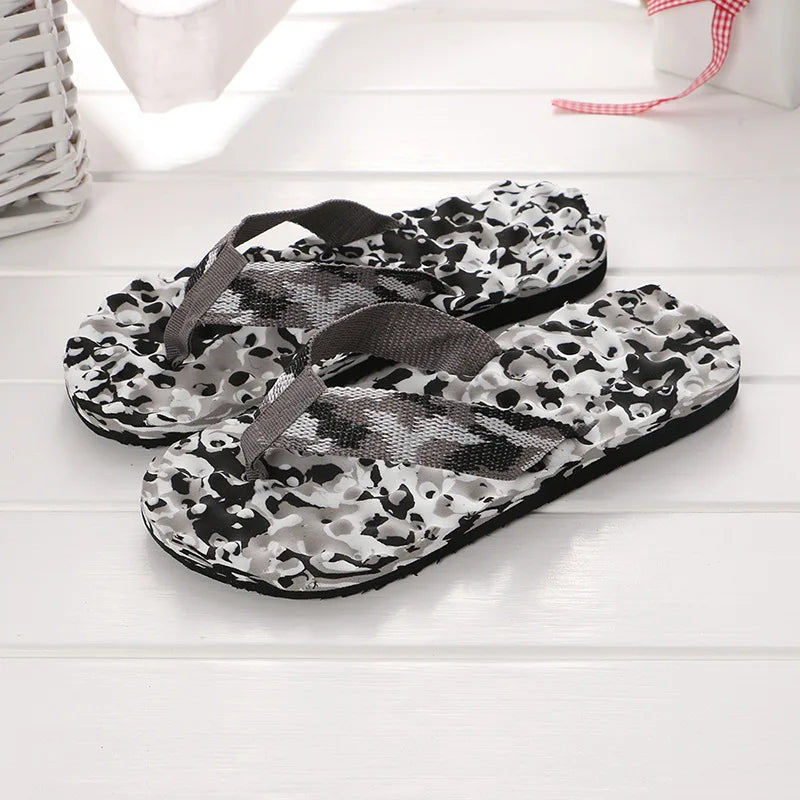 Pantofole Casual da Uomo Infradito Sandali Spiaggia Piatti Estivi Antiscivolo per Casa Interni Pantofola Uomo