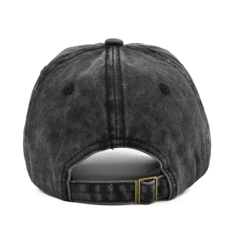 Cappelli Da Baseball Regolabili Con Ricamo Di Lettere Hip Hop In Denim Estivi Da Sport All Aperto Unisex