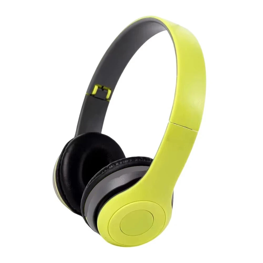 Cuffie Senza Fili Bluetooth 5.0 Con Bassi Stereo HiFi Pieghevoli Auricolari Per Giochi Musica Smartphone Ragazze Bambini