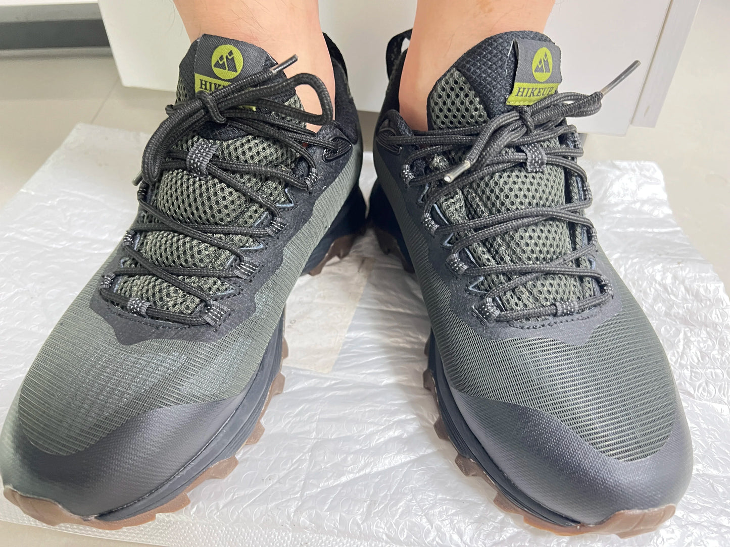 HikeUp Scarpe Da Corsa All'aperto Antiscivolo Uomo Donna Per Trekking Escursionismo Campeggio Comfort Sneakers