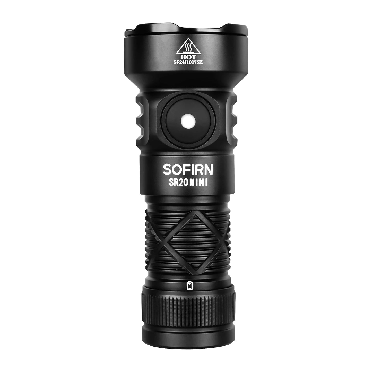 Sofirn SR20 Mini Torcia 1200lm 18350 Luce LED Bianca E Rossa Per Campeggio Caccia Situazioni Emergenza IP68 Impermeabile
