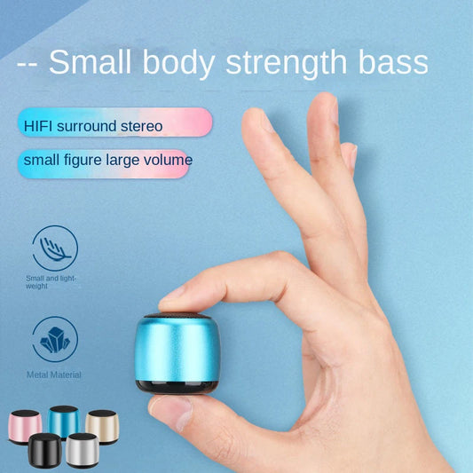 Piccolo Altoparlante Bluetooth Wireless Portatile Con Suono Grande Mini Subwoofer Per Telefono Cellulare