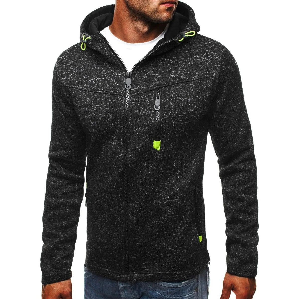 MRMT 2026 Felpa Con Cappuccio Da Uomo Jacquard In Pile Morbida E Calda Ideale Per Inverno E Abbigliamento Casual