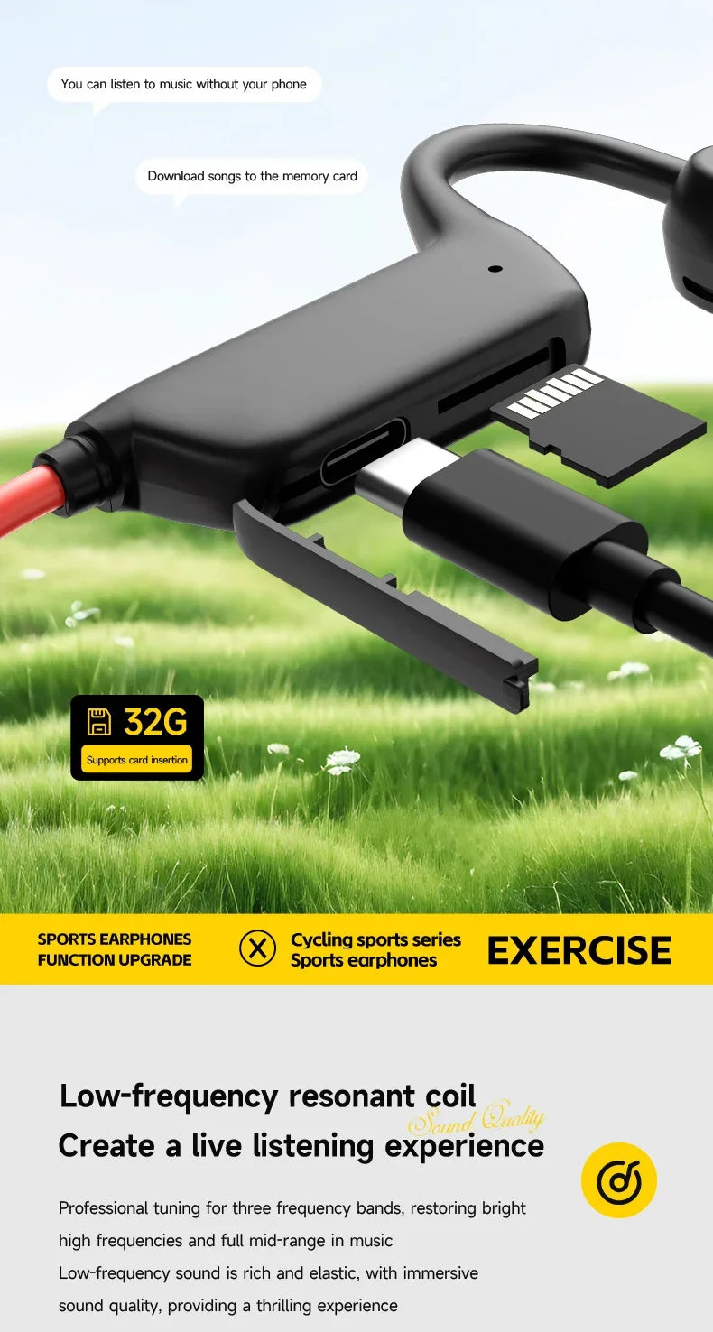 Cuffie A Conduzione Ossea Wireless Lenovo Real X7 X8 IPX8 Bluetooth 5.3 Nuoto Impermeabili Esercizio Fitness 2026