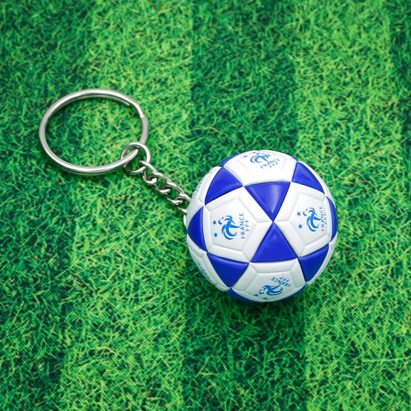 Ciondolo Portachiavi Calcio Souvenir Per Fan Regalo Piccolo Per Attività Scolastiche E Accessori Fai Da Te