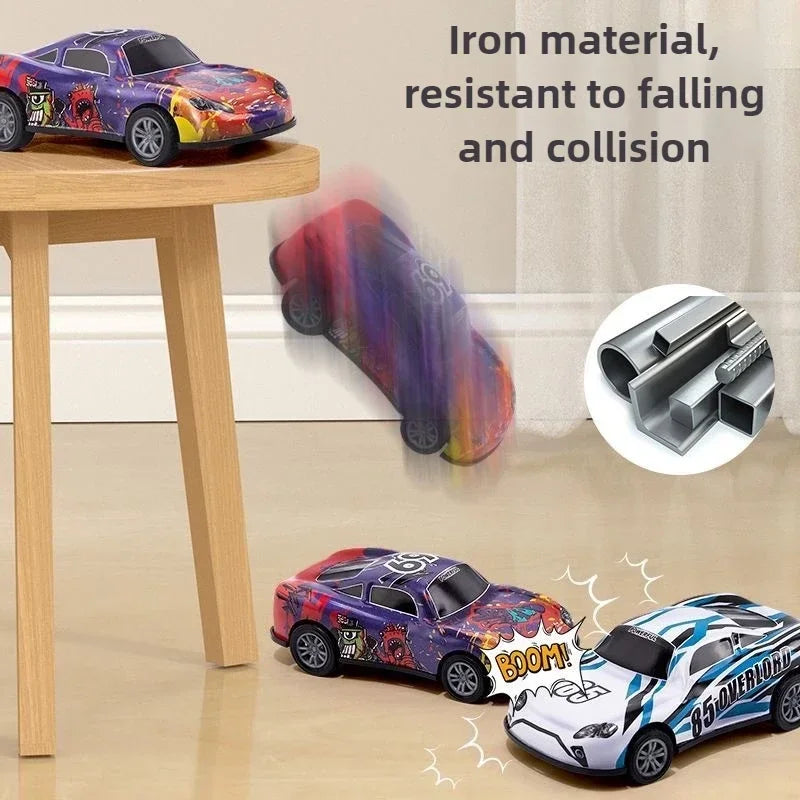 Set Diecast Metallo Dieci Auto Polizia Giocattolo Scorrimento Inerziale Per Bambini Regalo Di Compleanno