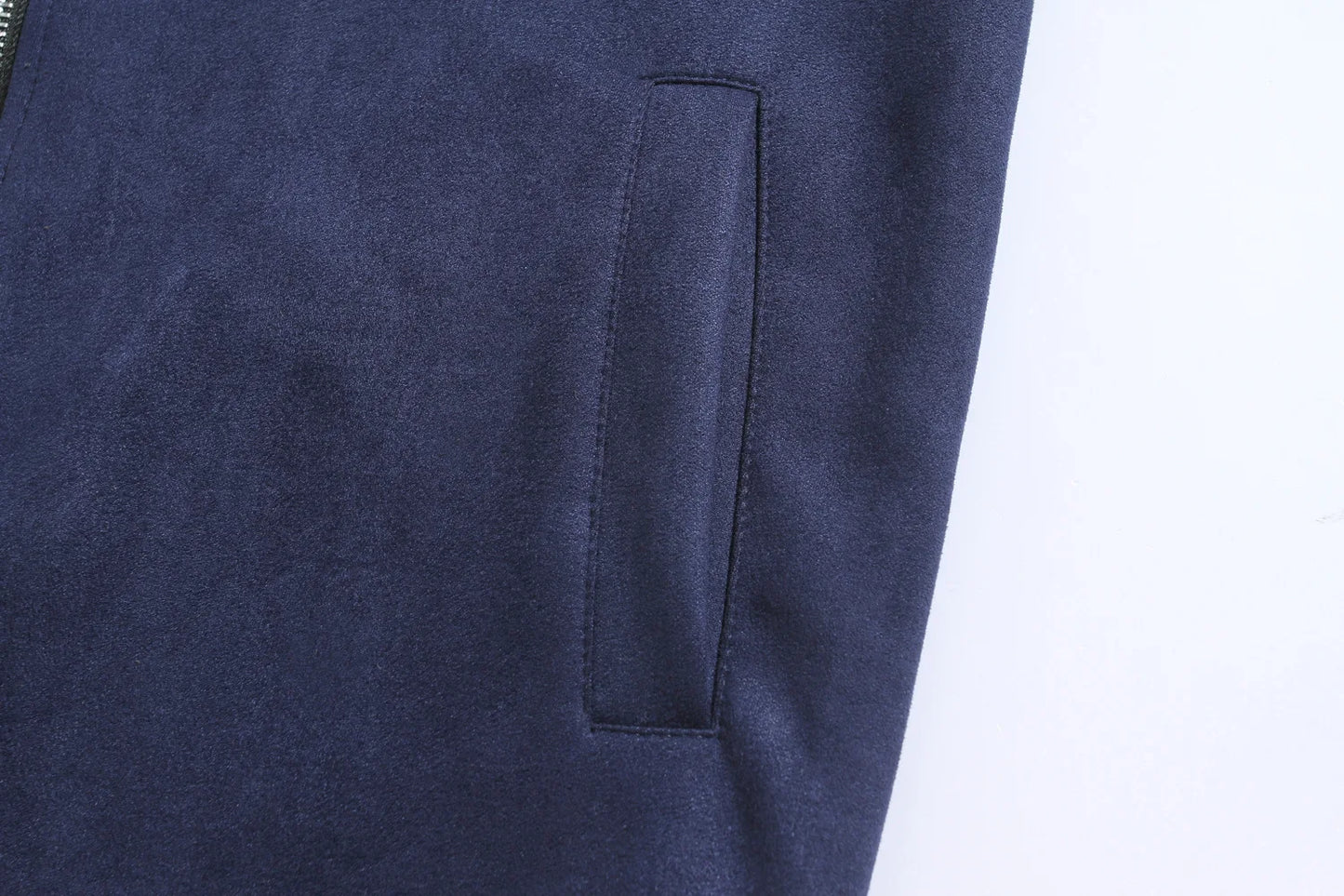 Giacca Uomo Slim Fit Colletto Coreano Autunno Inverno Casual Business Con Cerniera