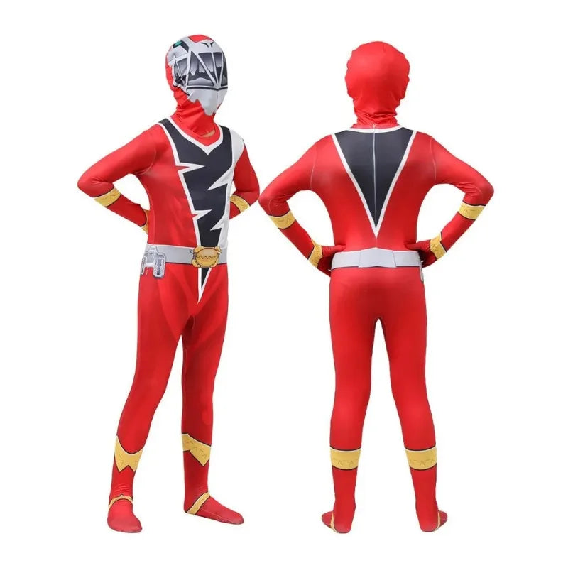 Anime Cosplay Ranger Knight Dragon Team Costume Cosplay Tuta Festa di Halloween Cosplay Vestito di Carnevale di Halloween Regali di Natale