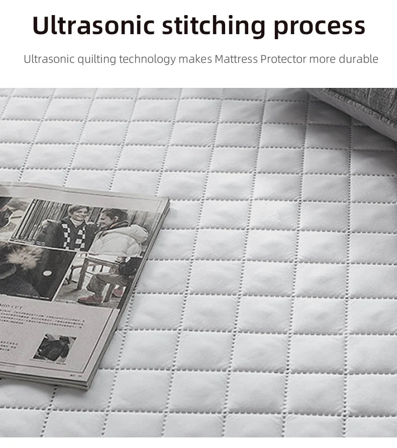 Coprimaterasso Lavabile Con Elastico Traspirante Sottile E Facile Da Pulire Per Letto Matrimoniale E Singolo