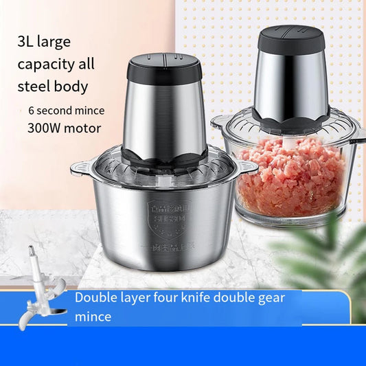 Tritacarne Elettrico 3L 2L 110V 220V In Acciaio Inossidabile Per Cucina Robot Da Cucina Mavera