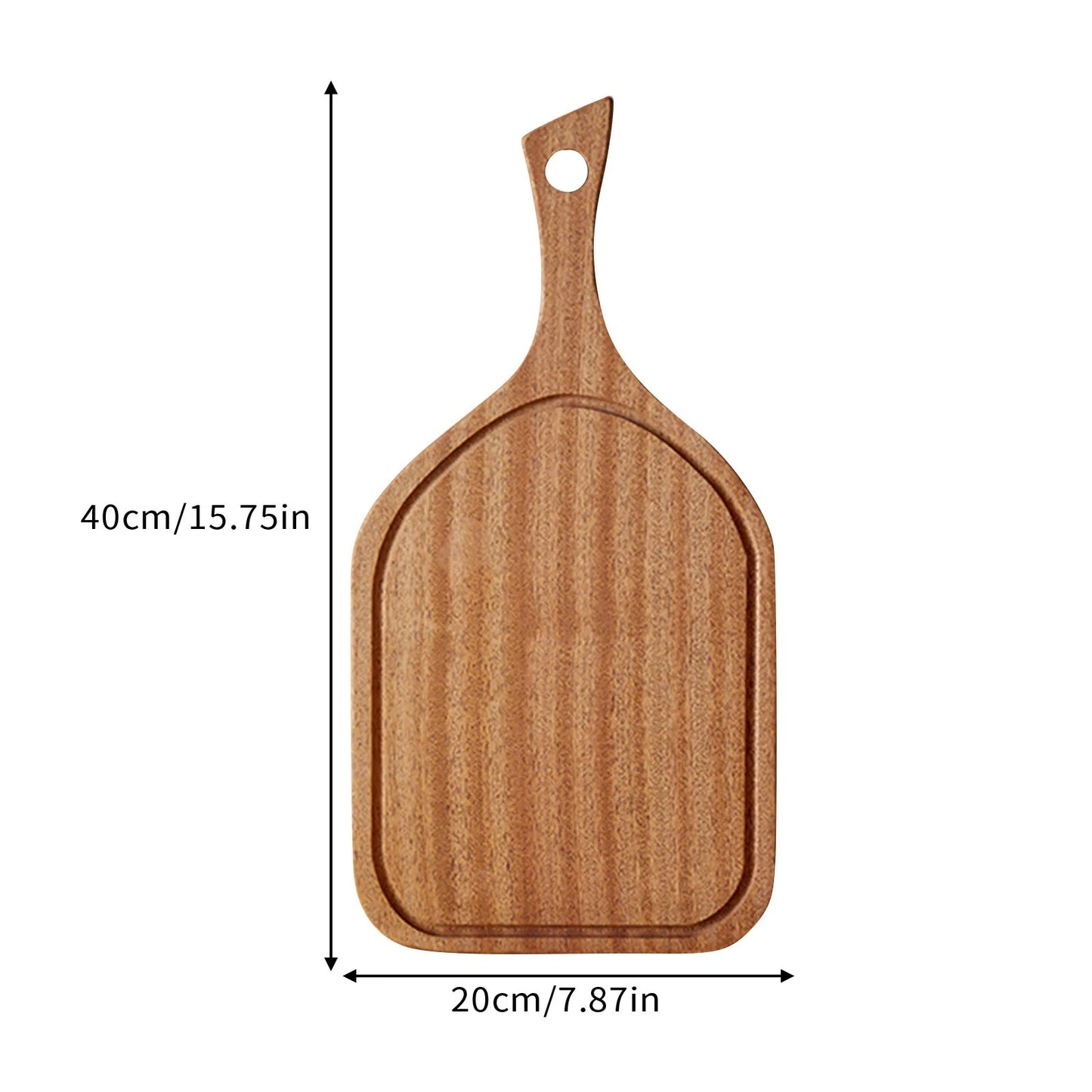 Tagliere In Legno Intagliato Rotondo Per Frutta E Bistecche Piatto Da Pranzo Per Bambini