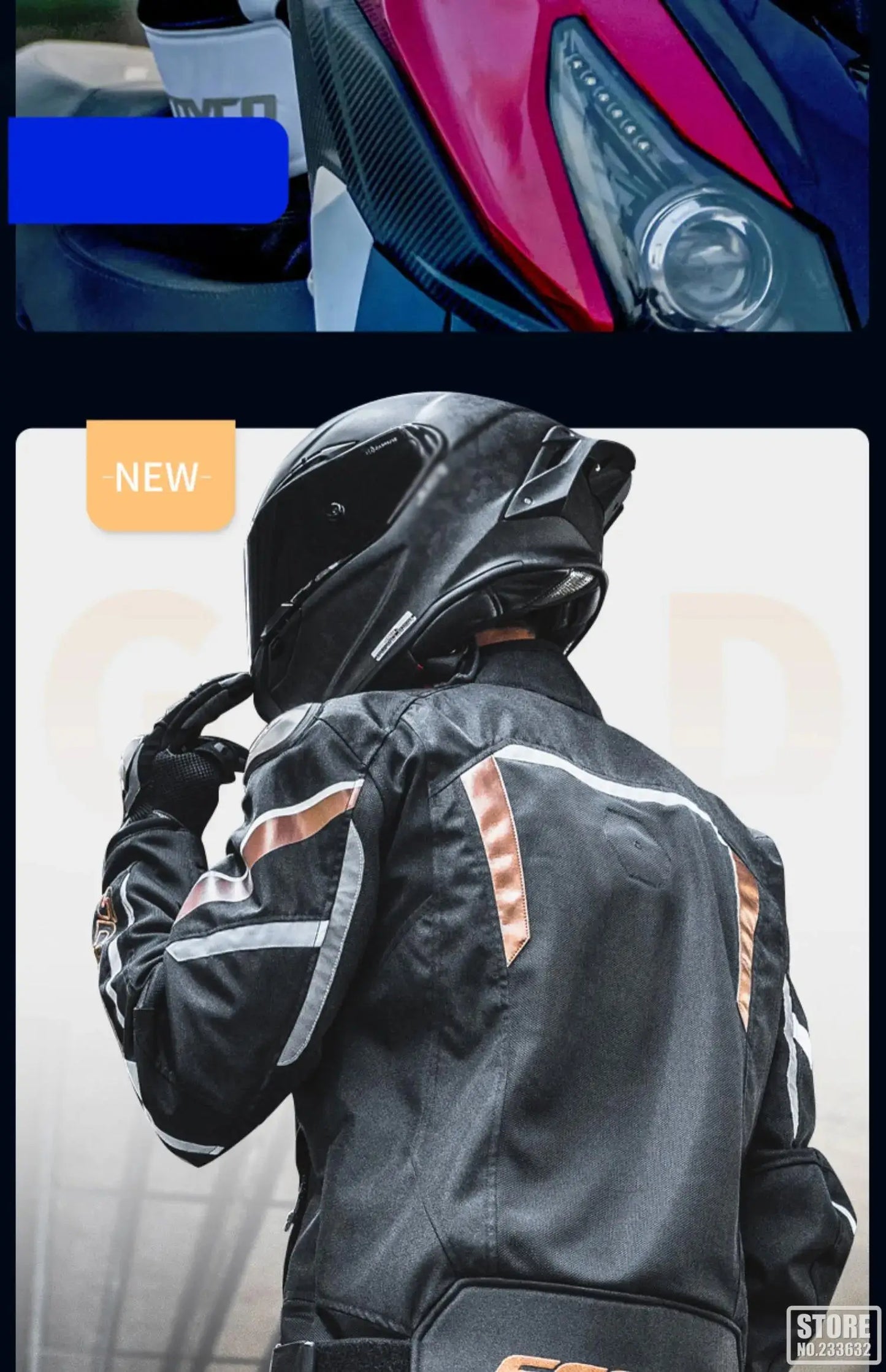 SCOYCO Moto Giacca Impermeabile Anticaduta Traspirante In Rete Con Protezioni Motocross Pantaloni Tuta Uomo