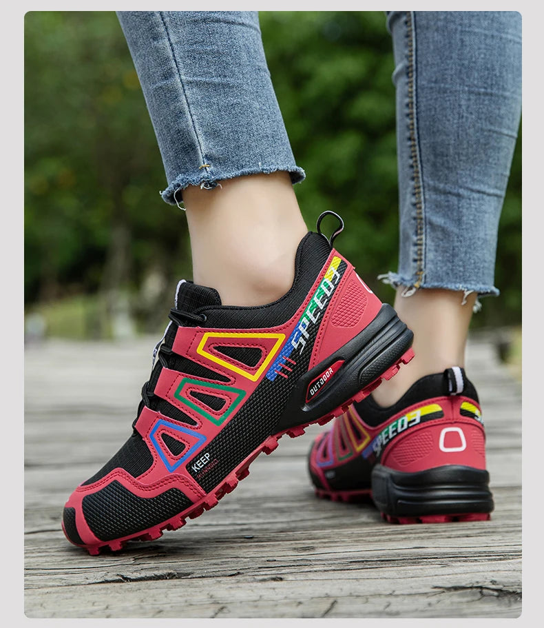 Scarpe Da Trekking Impermeabili Da Donna Traspiranti Scarpe Sportive Da Esterno Per Viaggio Passeggiata Ciclismo Corsa