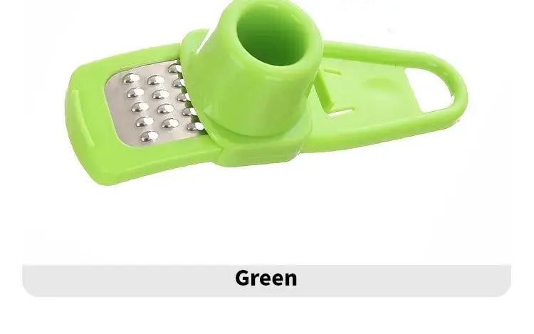 1 confezione Mini aglio Grinder creativo spremiaglio cucina aglio Mash manuale aglio schiacciare gadget da cucina verdi