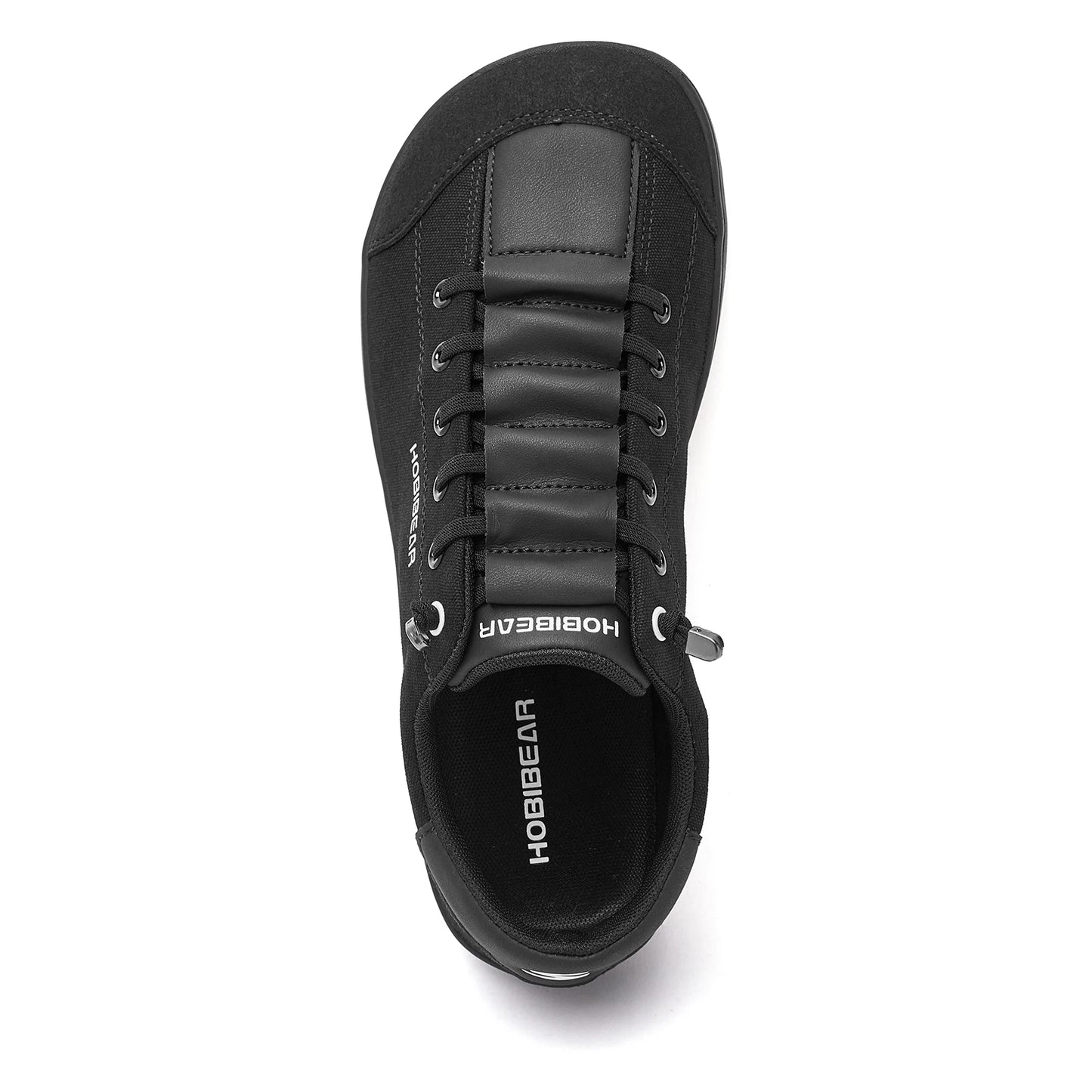 Hobibear Scarpe Da Passeggio A Punta Larga Unisex In Pelle Artificiale Slip On Leggere E Regolabili