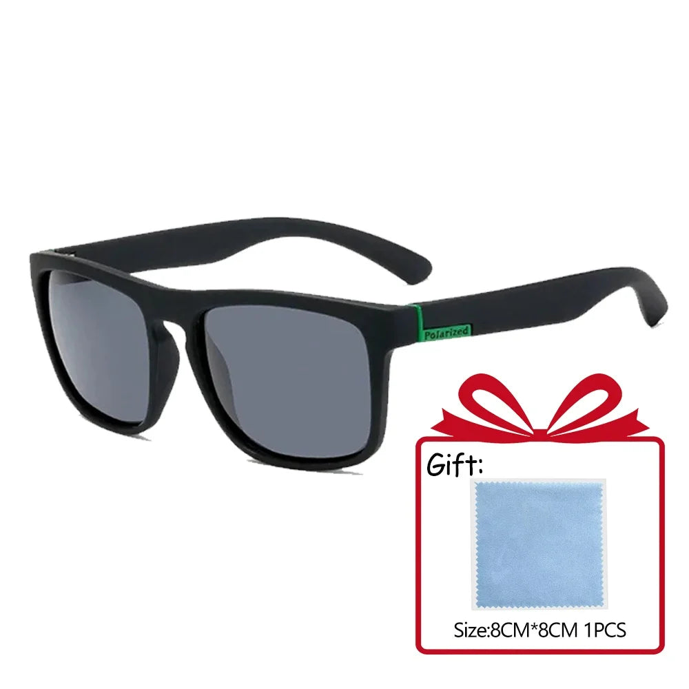 Occhiali Da Sole UV400 Unisex Ciclismo Lusso Design Quadrato Per Guida E Pesca Di Lusso