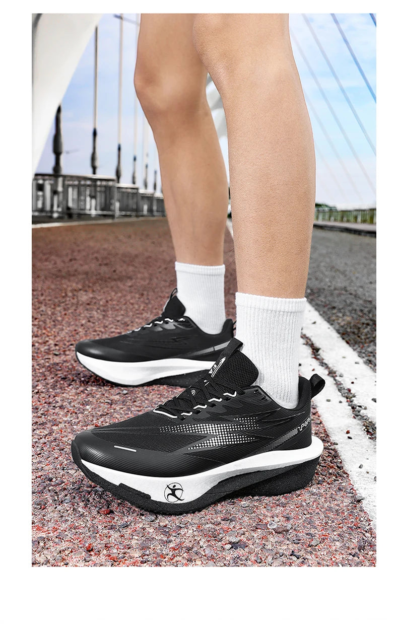 Scarpe sportive da uomo Scarpe da corsa con piastra in carbonio Scarpe da ginnastica da maratona maschili Scarpe da allenamento per atletica ammortizzanti da corsa per donna