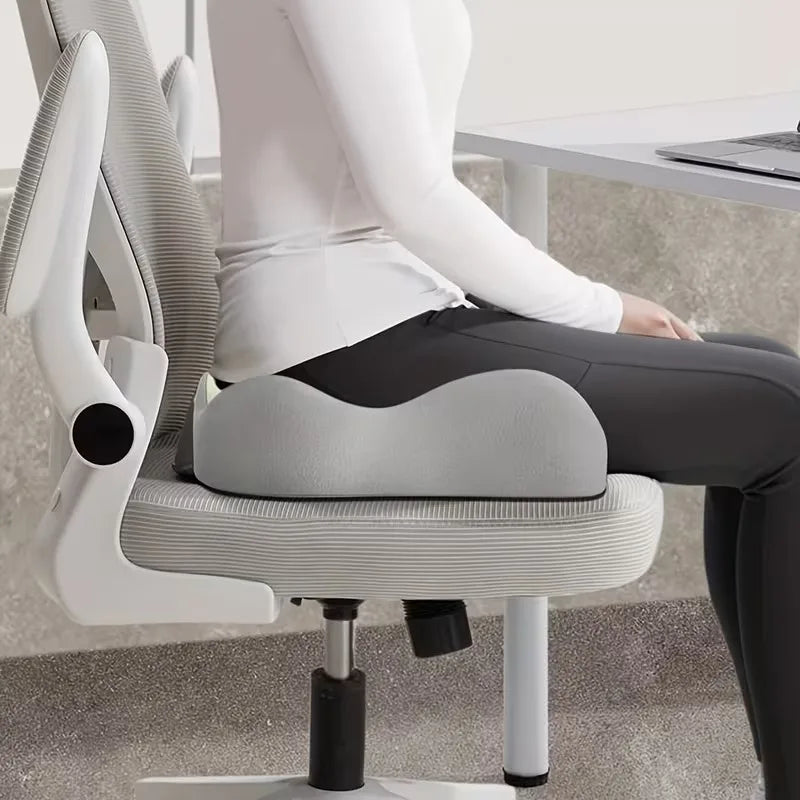 Cuscino del sedile in memory foam per auto e ufficio Supporto lombare per l'anca Correttore di postura Cuscino per sedia per studenti comfort e traspirante