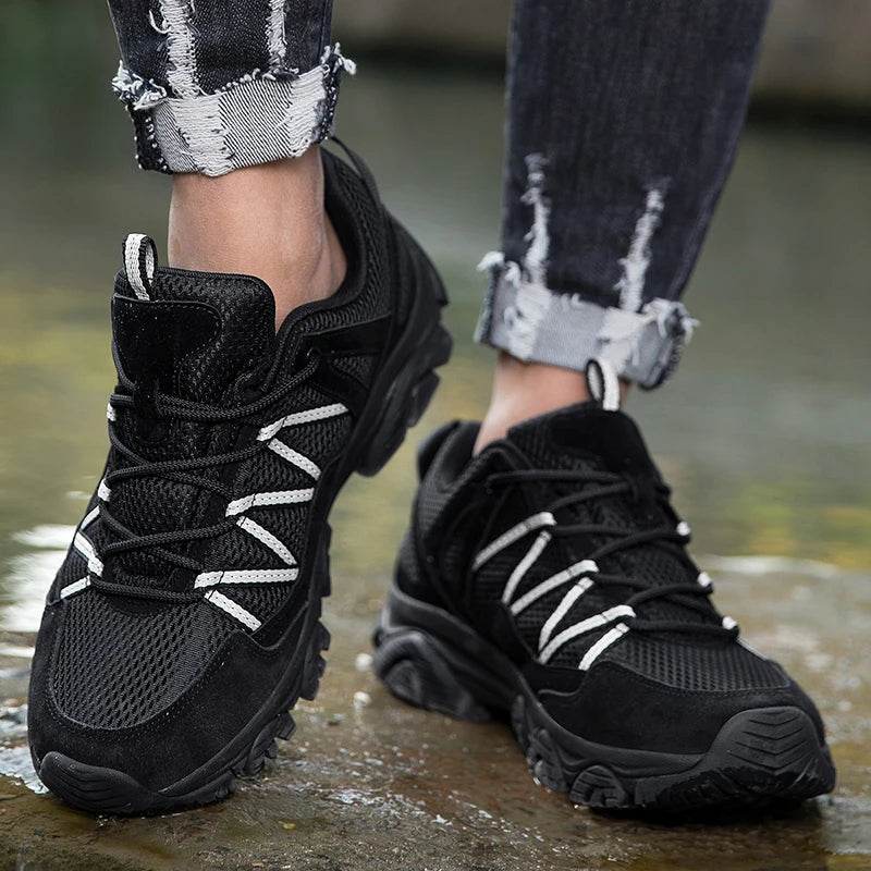 Scarpe Estive Antiscivolo Unisex Per Escursionismo Trekking Traspiranti Sneakers Uomo Donna