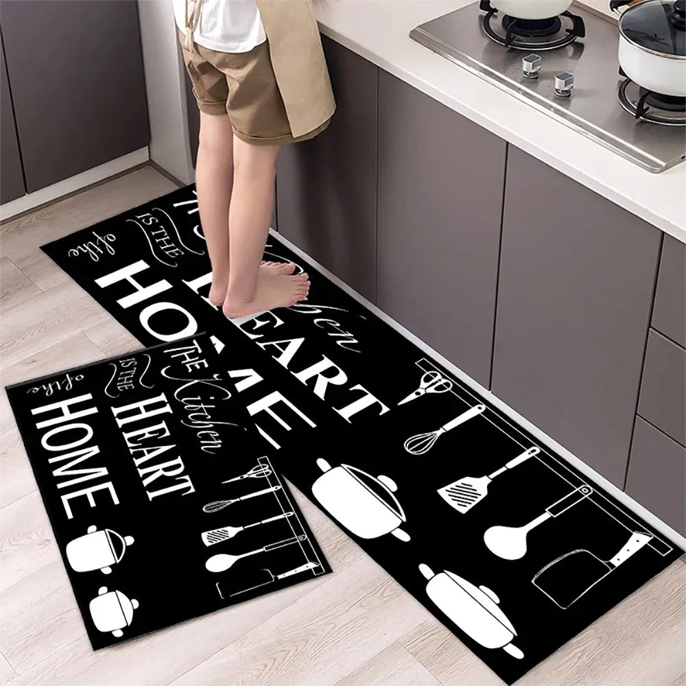 Tappetino Da Cucina Antiscivolo Lungo In Velluto Cristallo Per Soggiorno E Camera Da Letto Zerbino Tappeti Assorbenti
