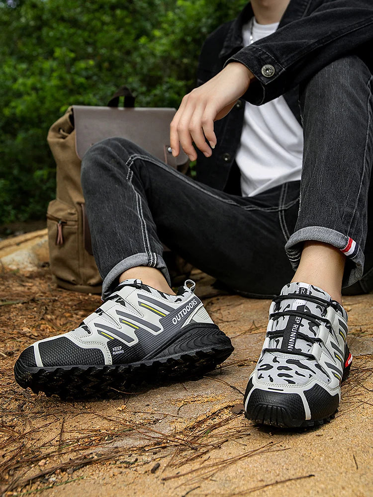 Scarpe Da Trekking Da Uomo Impermeabili Antiscivolo Per Tutti I Percorsi Campeggio Allenamento Ciclismo All Aperto