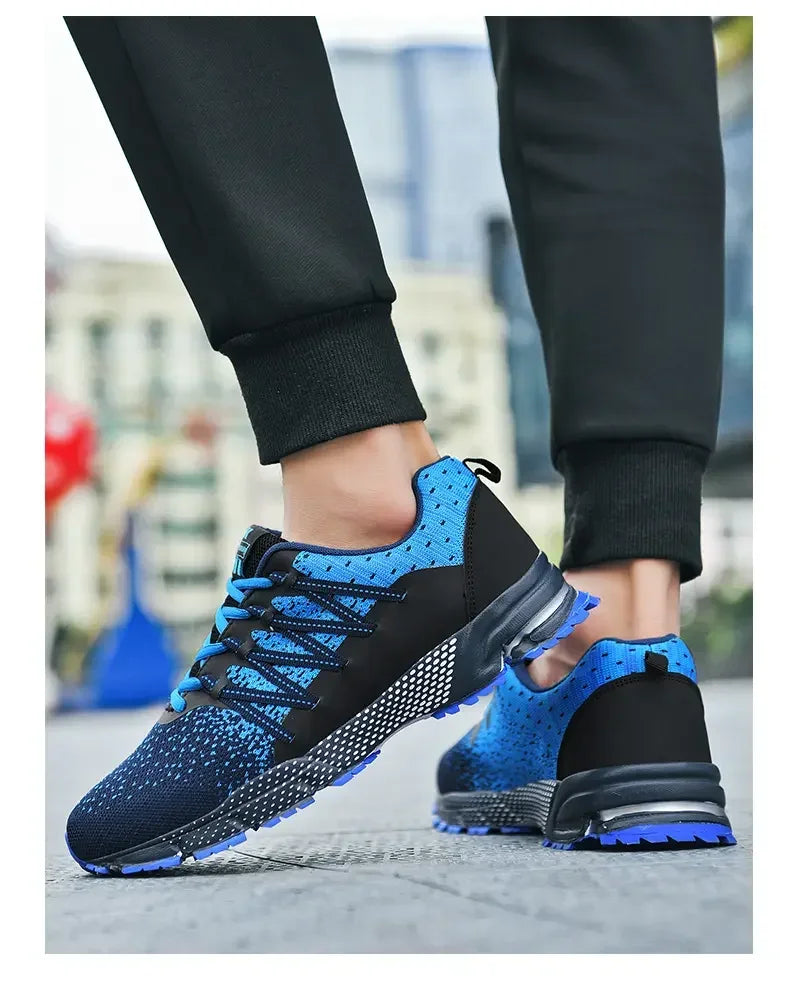 Scarpe Sportive Da Corsa Traspiranti In Mesh Con Suola Spessa Bianco Nero Coreane Per Giovani Passeggio Primavera Estate