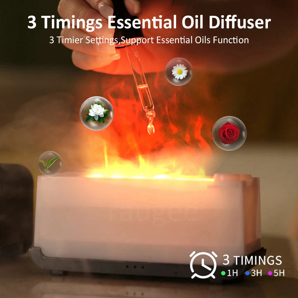 Umidificatore Aroma Diffusore Oli Essenziali Mini Domestico Aromaterapia Luce Notturna Per Camera