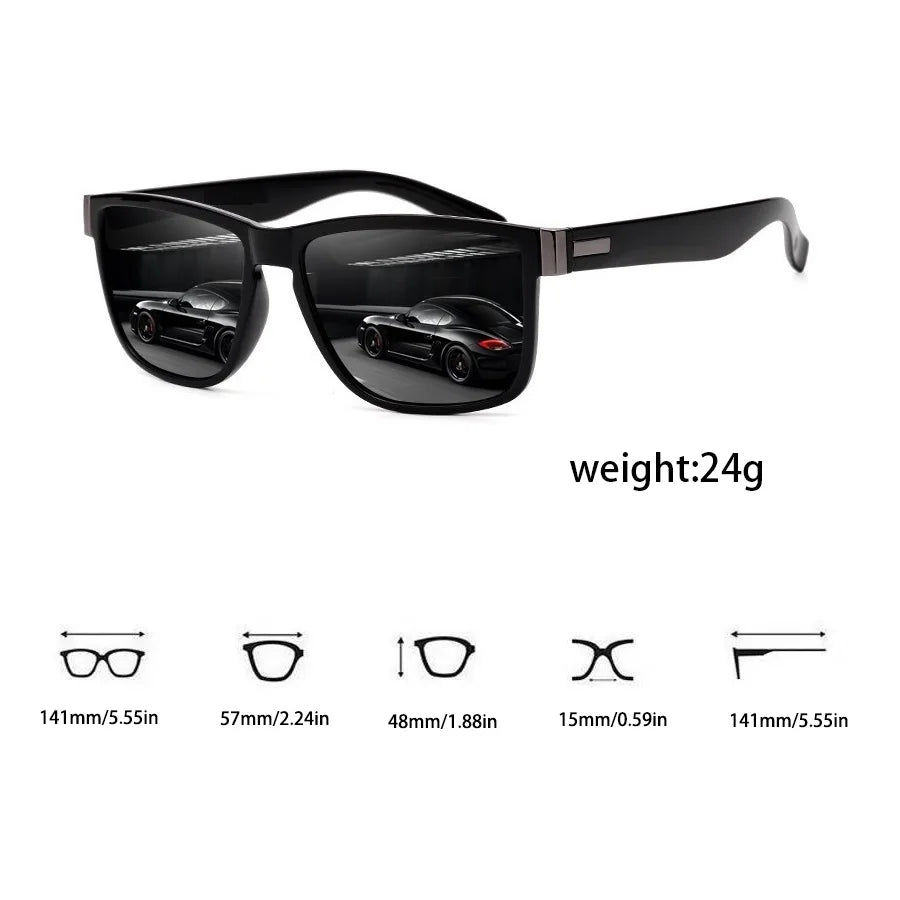 Occhiali Da Sole UV400 Quadrati Unisex Leggeri Tre Paia Colorati Per Uomo E Donne Ideali Per Esterno Moda E Stile
