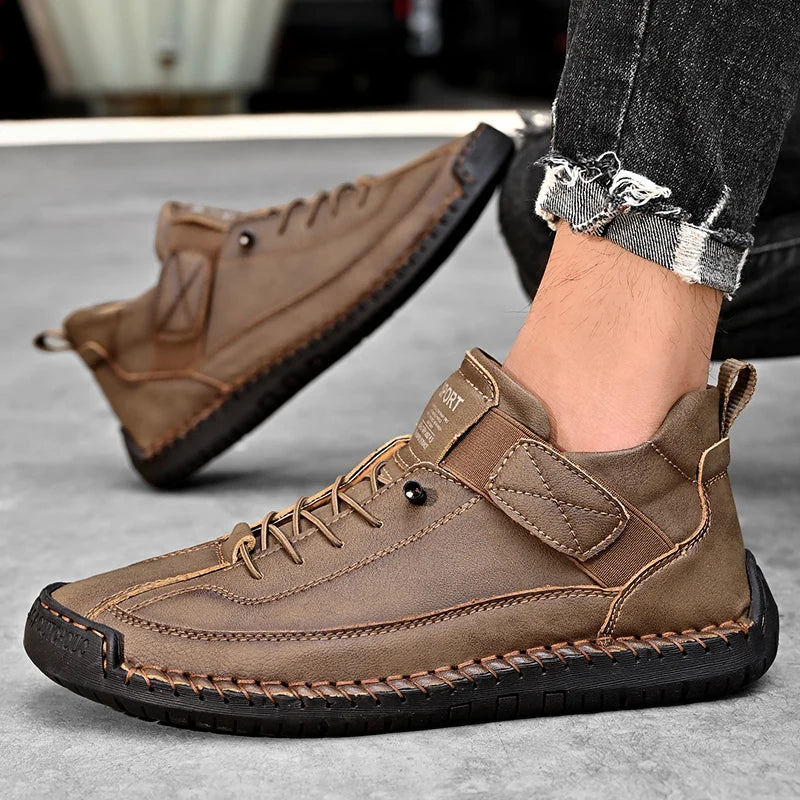 Scarpe Casual Da Uomo Fatte A Mano Basse Alla Moda Comode Per Tutte Le Stagioni Taglie Grandi Calzature Maschili