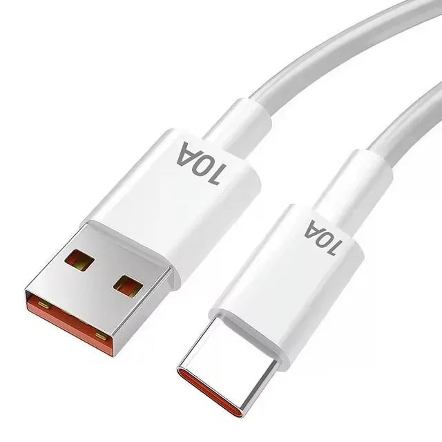 Cavo USB A A USB C 120W 10A Ricarica Ultra Veloce Per Huawei P40 Honor Xiaomi Redmi Dati 0,3m 1m 1,5m 2m