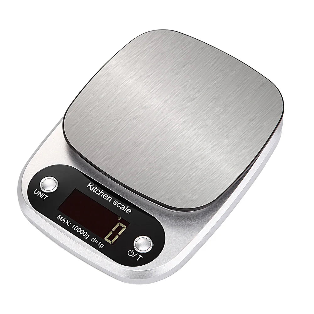Bilancia Da Cucina Digitale 10 Kg Alta Precisione Con Display LCD Portatile Per Cibo Gioielli Cuochi Appassionati