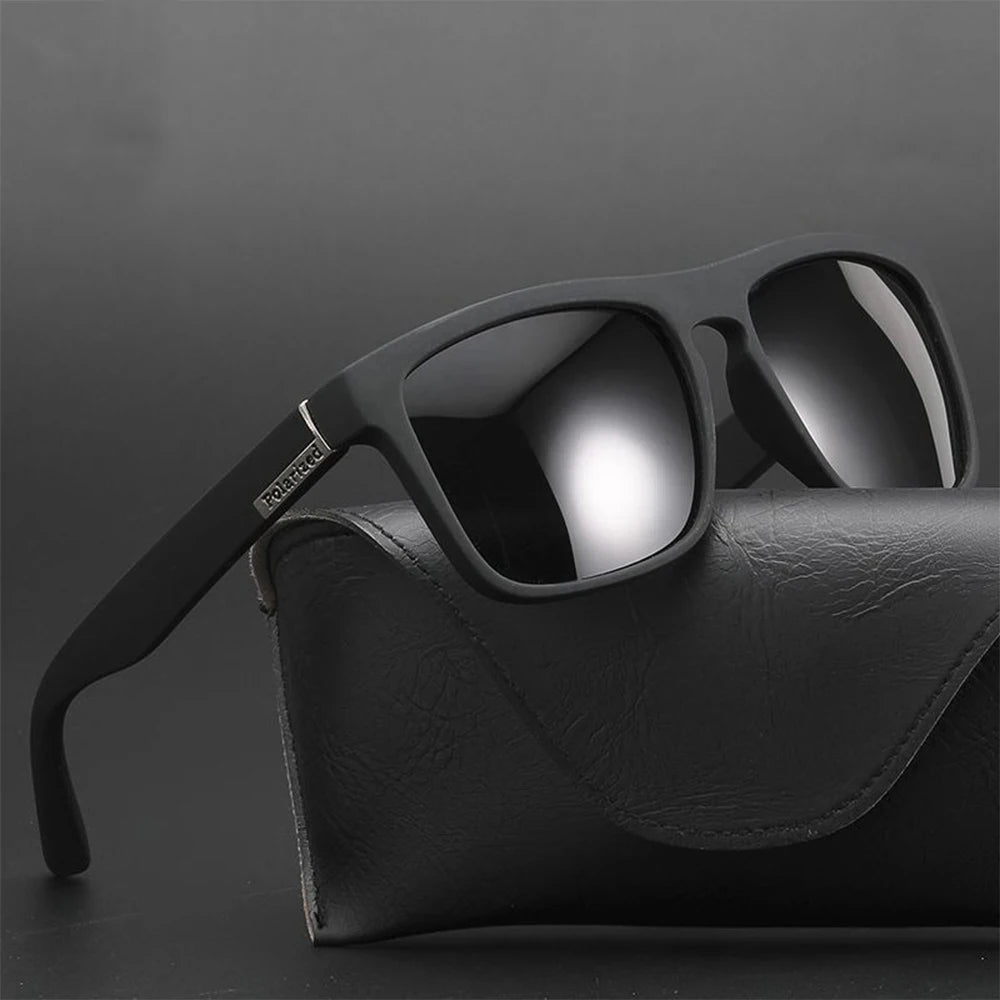Occhiali Da Sole UV400 Unisex Ciclismo Lusso Design Quadrato Per Guida E Pesca Di Lusso