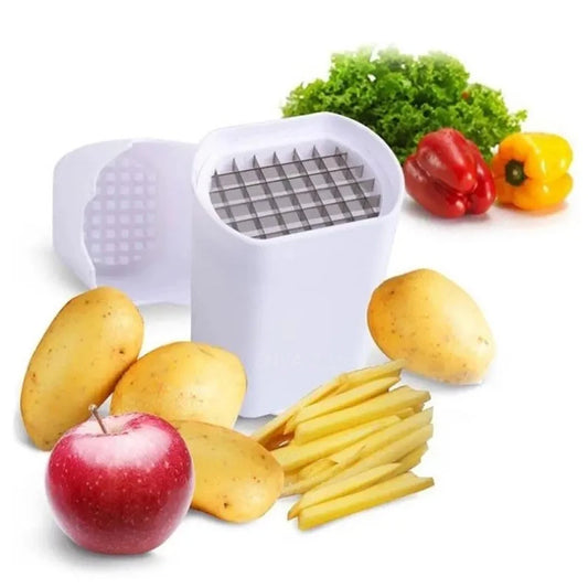 Taglierina per patate fritte Taglio naturale Affettatrice rapida Strumento per patate vegetali Cibo Veggie Dicer Veg Chopper Gadget da cucina per uso domestico