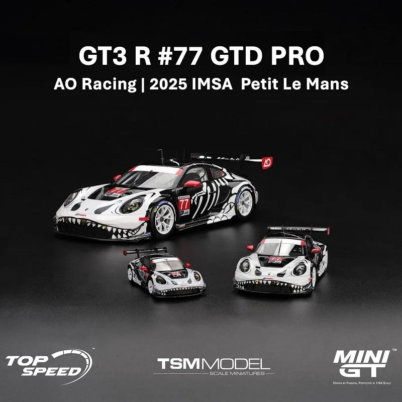 *Preordine* Topspeed TSM MINI GT GT3 R # 77 AO Racing 2025 IMSA / M4 GT3 EVO # 90 FIST Team AAI *Prevendita*