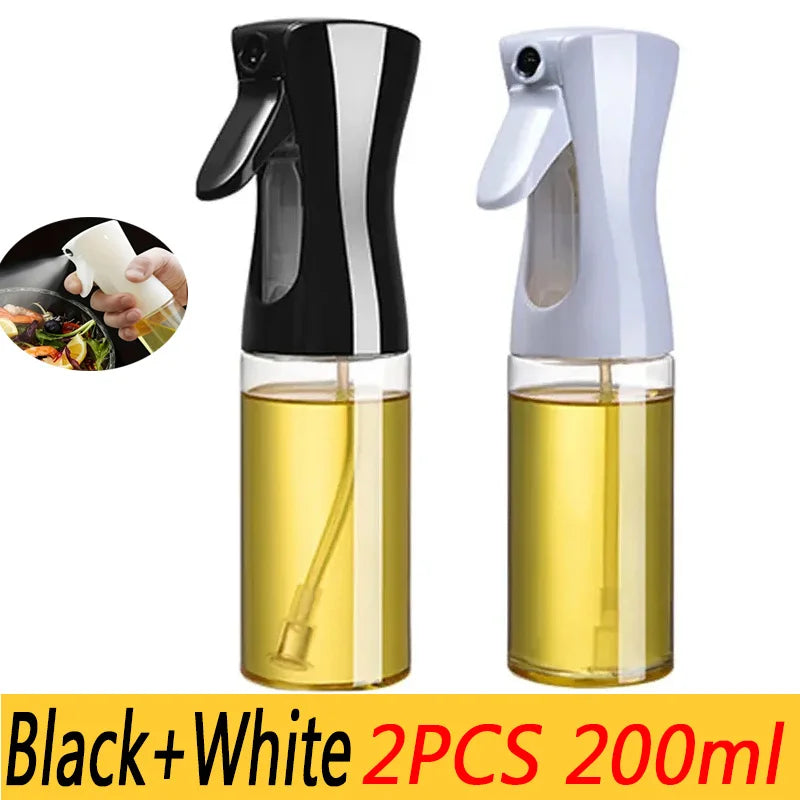 Bottiglia Spray Olio Da Cucina Riutilizzabile Ecologica In PET 200 Ml 300 Ml 500 Ml Spruzzatore Olio Di Oliva