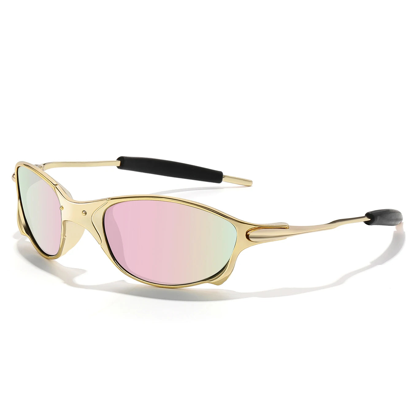 Occhiali Da Sole Ciclismo Unisex LOISRUBY UV400 Lenti Policarbonato Montatura Multicolore Corsa Escursionismo Viaggi
